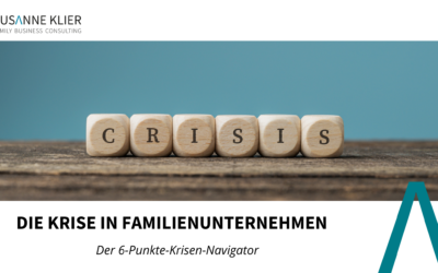 Die Krise in Familienunternehmen